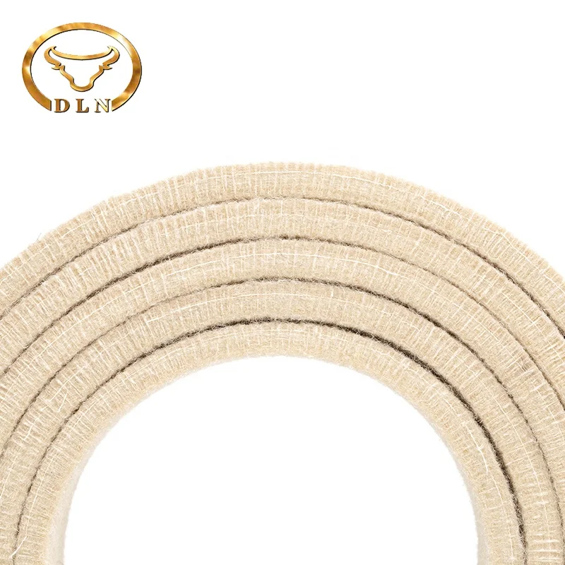 Heat resistant Nomex anti abrasion felt pad for aluminium extrusion aging furnace basket