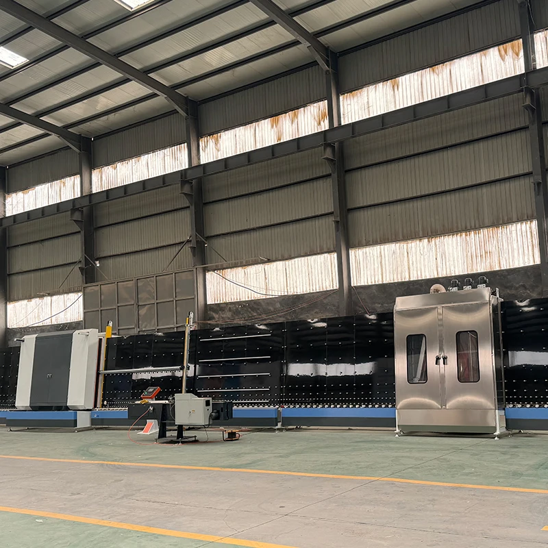 Fully Automatic Flat Press Tempered Glass Production Line Internal Insulating Glass Production Line Machinery