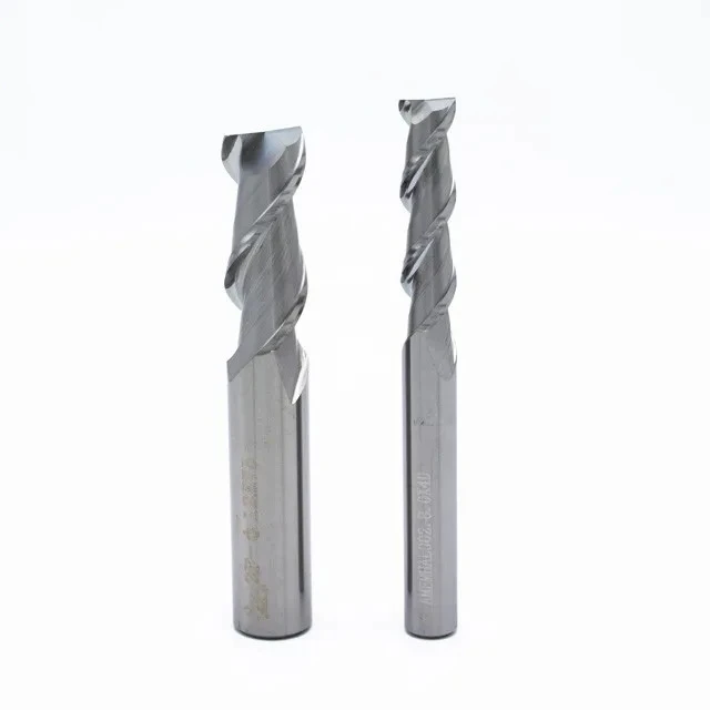 Factory Direct Customizable Flat Endmill 20mm 50mm Endmill 55 60 65HRC Carbide 2 Flutes 4 Flutes
