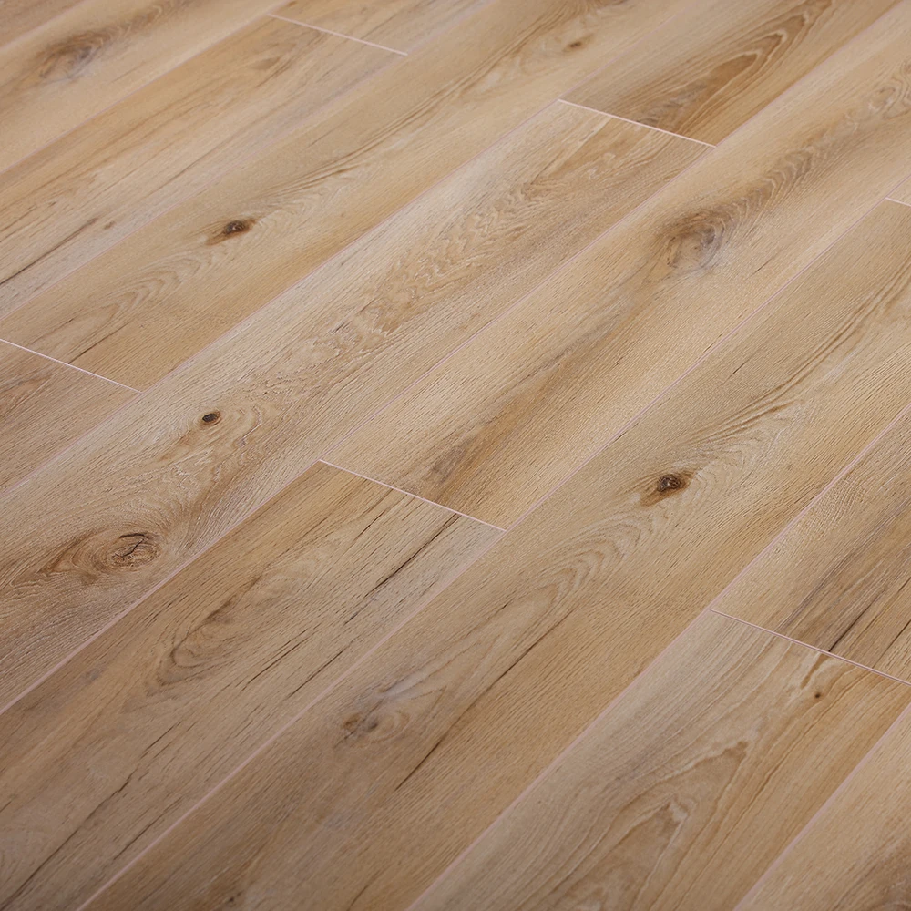 
New Natural Wood Style AC4 12mm HDF Laminated Flooring 