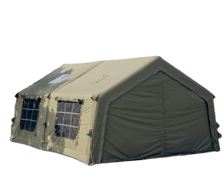 17.2 Luxury Inflatable Screen House Tent With Stove Hole