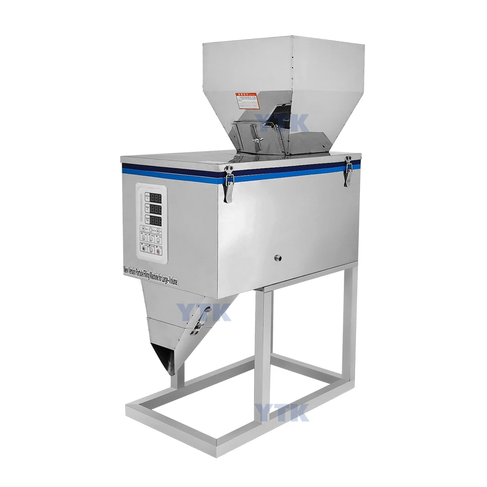 YTK-W999J Intelligent desktop seeds nuts beans flour coffee tea grain bag weighing filling dosing machine for powder granule