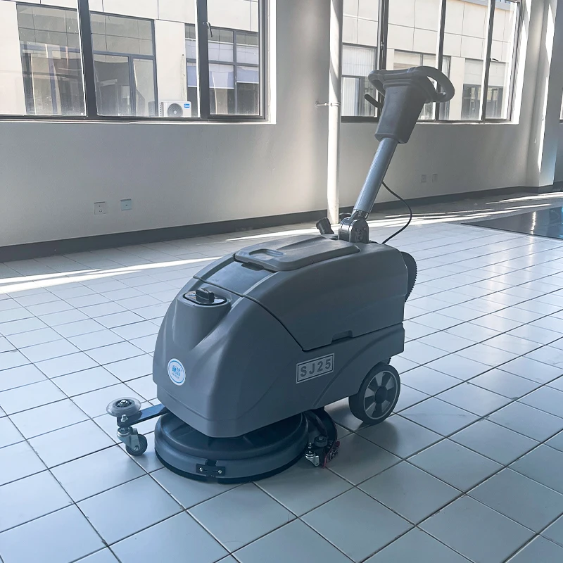 Оптовая продажа 25L Ресторан пол скруббер ходить за сушилка стиральная машина