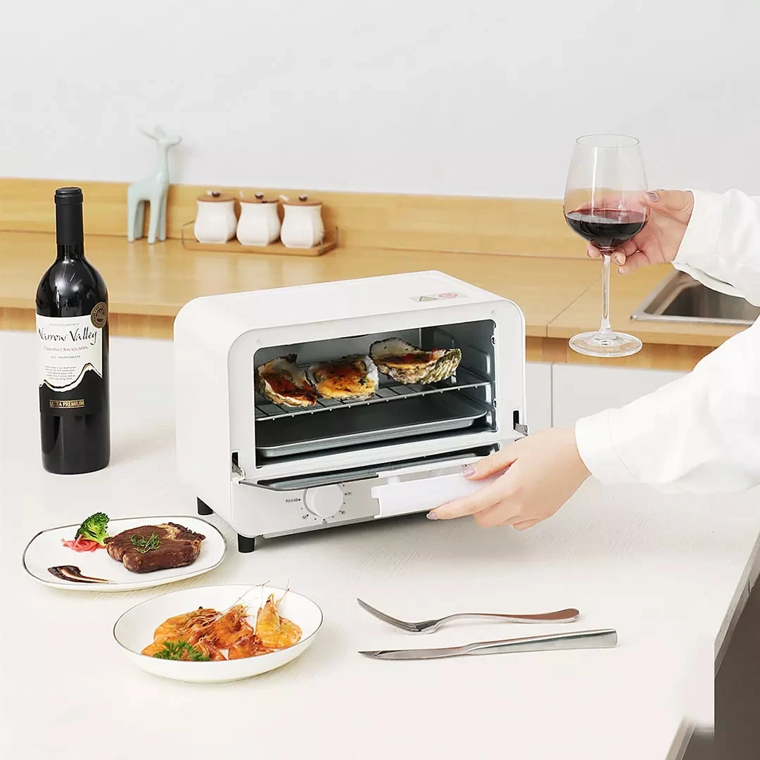 Электрическая мини-духовка для питзы Xiaomi Youpin Ocooker 12 л электрическая печь 220 В хлеба в стиле ретро кухонная 750
