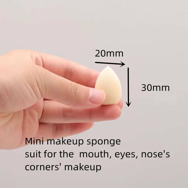 Cosmetic Mini Sponge Tools Latex Free Hydrophilic Mini Blenders Sponge For Topical Use