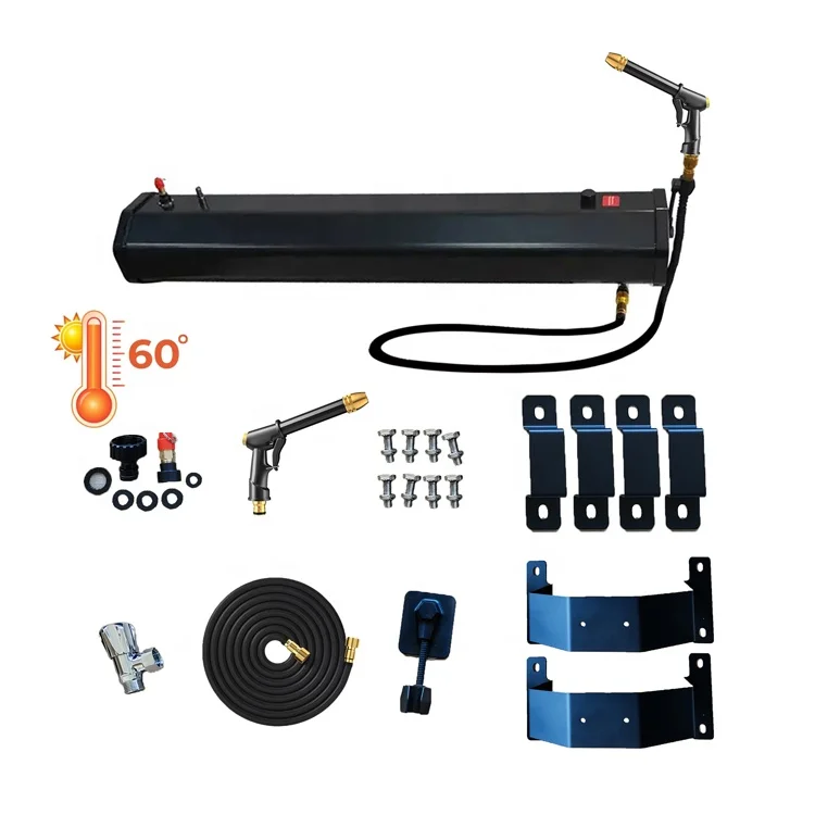 CYEN car roof water tank car accessories camping shower 20L PVC economical car solar shower road shower