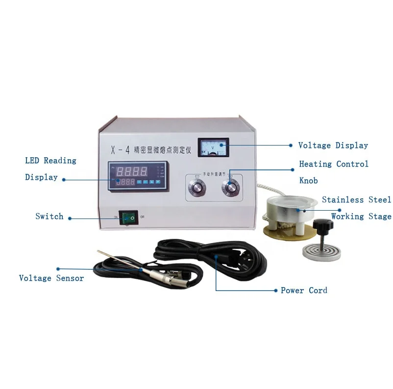 X-4 OEM Micro Heating Platform Stage used for All Stereo Microscopes