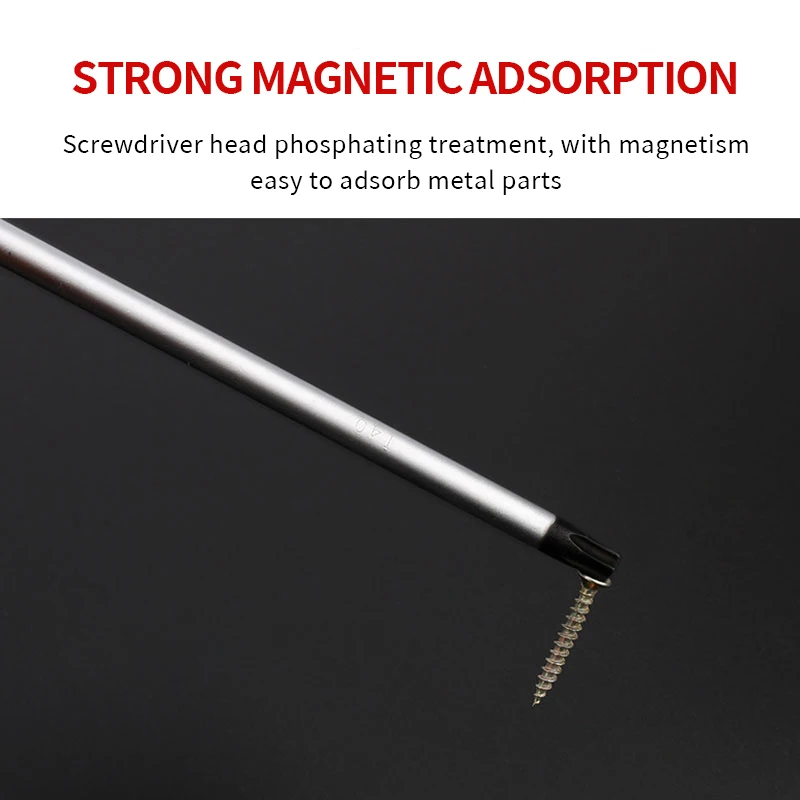 Lampson Lengthened T15 T20 T25 T27 T30 Audi Door Panel Lengthened Pattern Screwdriver Set German S2 Steel