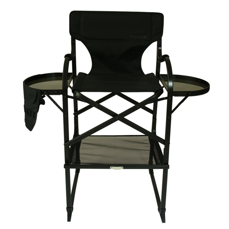 makeup artist chair with 28 inch seat height and carry bag,professional salon chair, head rest makeup chair for studio with case