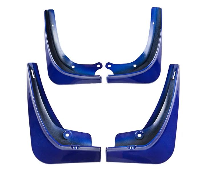 New Arch Wheel Eyebrow Protector Car Black 4 Pcs Pocket Sets Mud guard Sticker For Tesla model 3 2017-2021