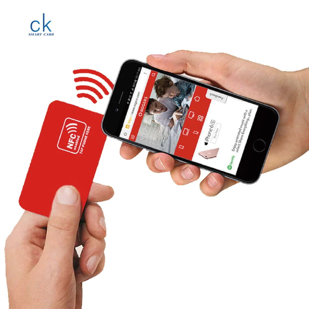 Производитель индивидуальная пластиковая HF Смарт-платежная карта F08 F08IK чип ПВХ NFC визитная карточка