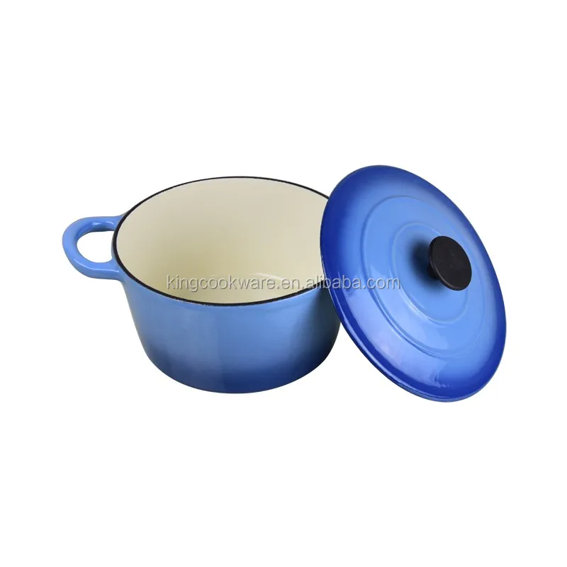 Нет серо-синий для запекания каша кастрюля супа с крышкой