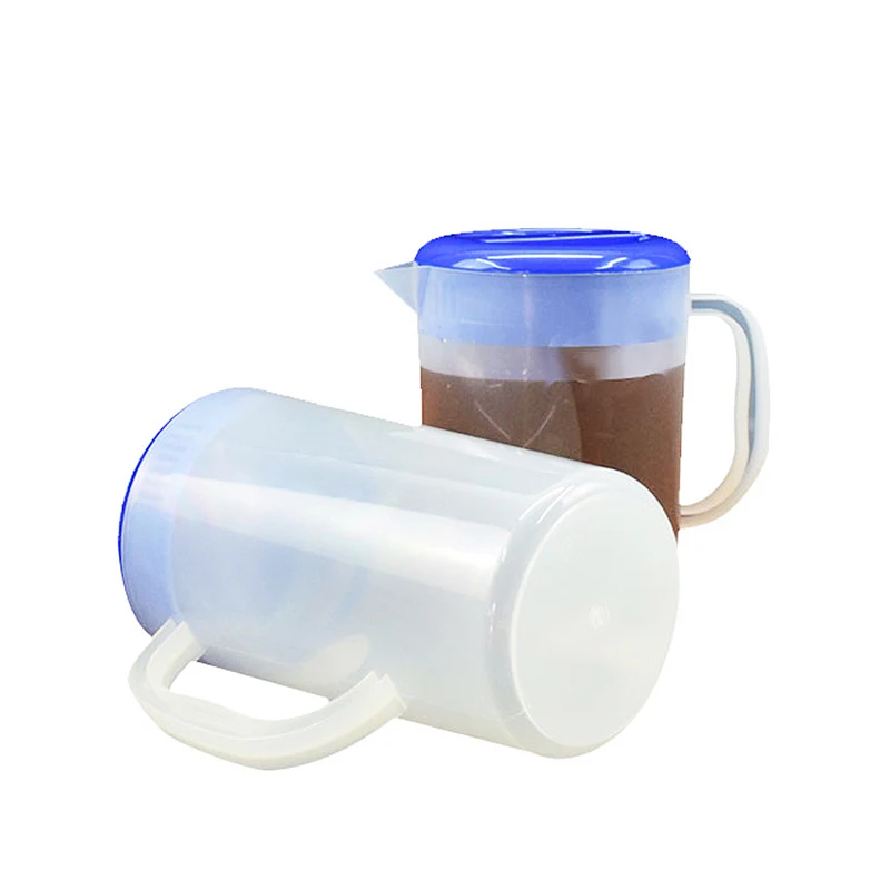 Eco-Friendly 2.2L Transparent Plastic Water Jug for Restaurant Pitcher
