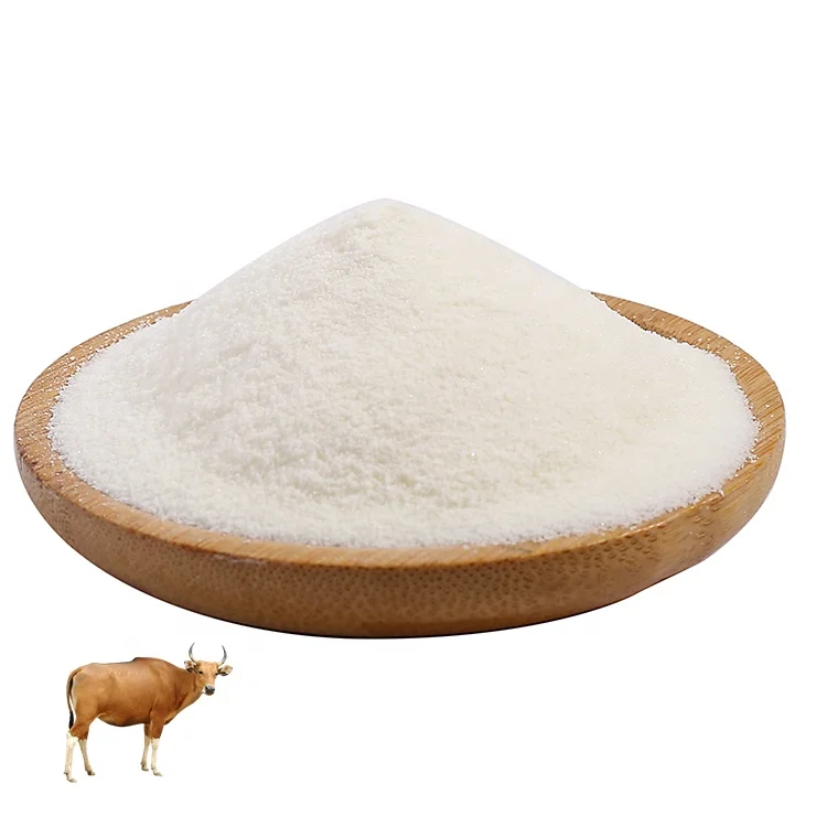 Заводская поставка высококачественного порошка белкового пептида бычьего коллагена для питья