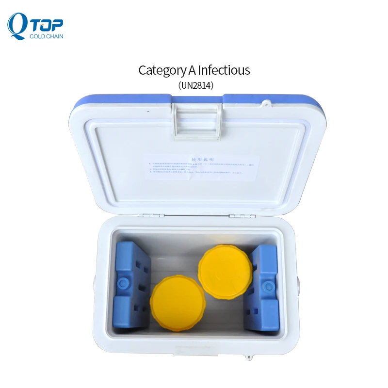 UN2814 vaccine cold box, ice box, medication devlivery box