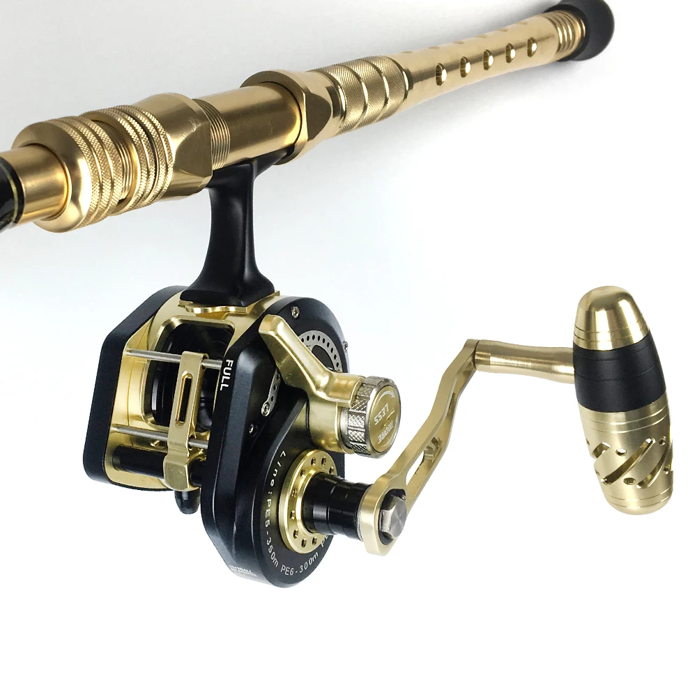 Станок для троллинга Jigging алюминиевая Рыболовная катушка с ЧПУ морской лодки правая