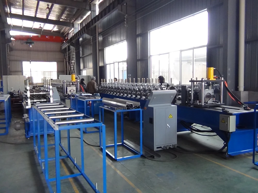 Shelving Rack(Upright) Roll Forming Machine Storage Rack Beam Roll Forming Making Machinery