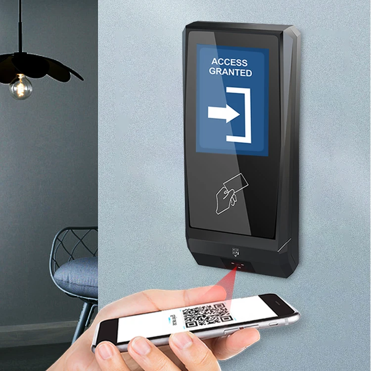 Professional 125khz RFID BLE NFC QR code cloud door lock access control system access control wireless 4g wifi