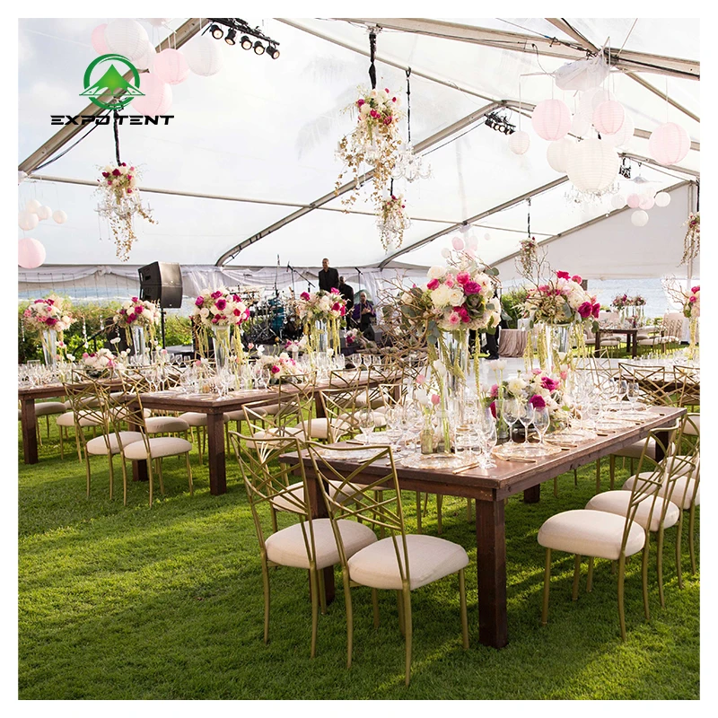 Aluminum Frame 15m x 20m Outdoor Wedding Transparent Marquee Tent For party tents for events outdoor