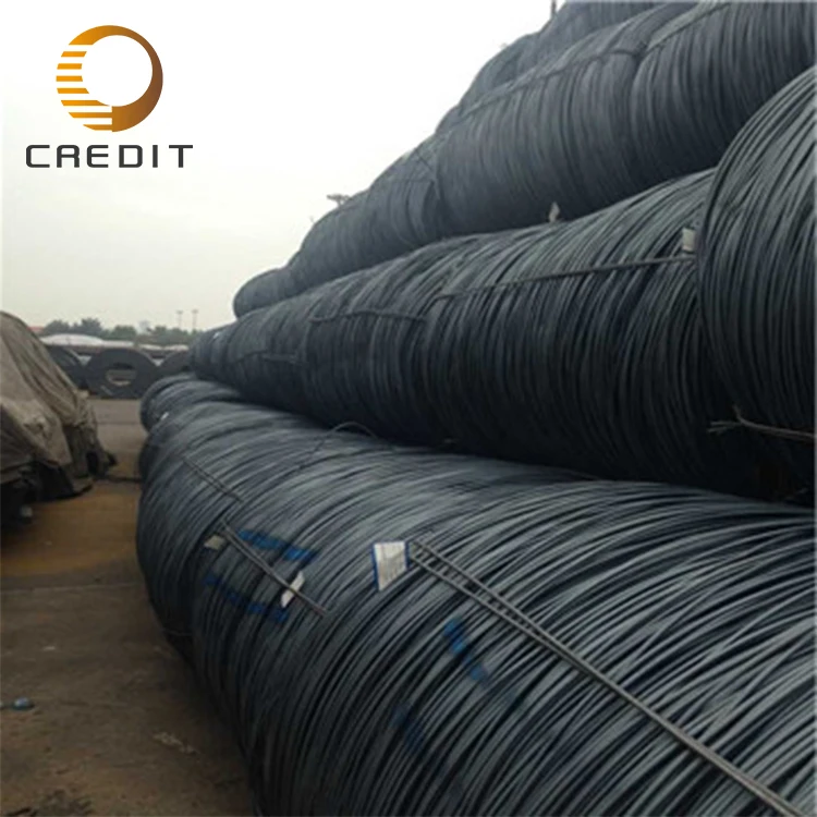 Tianjin Credit Manufacture Nails Making Wire 5.5MM 6.5MM 8MM 10MM Steel Wire Rod