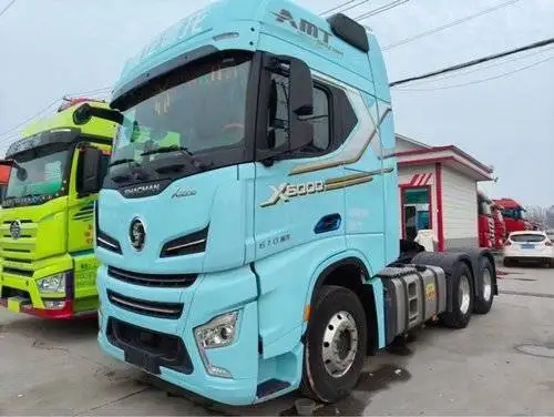 Прямая Продажа с завода Shacman CNG тяговой грузовик 430 л.с. метан газовый трактор 6x4 приводное колесо автоматическое ручное использование по низкой цене