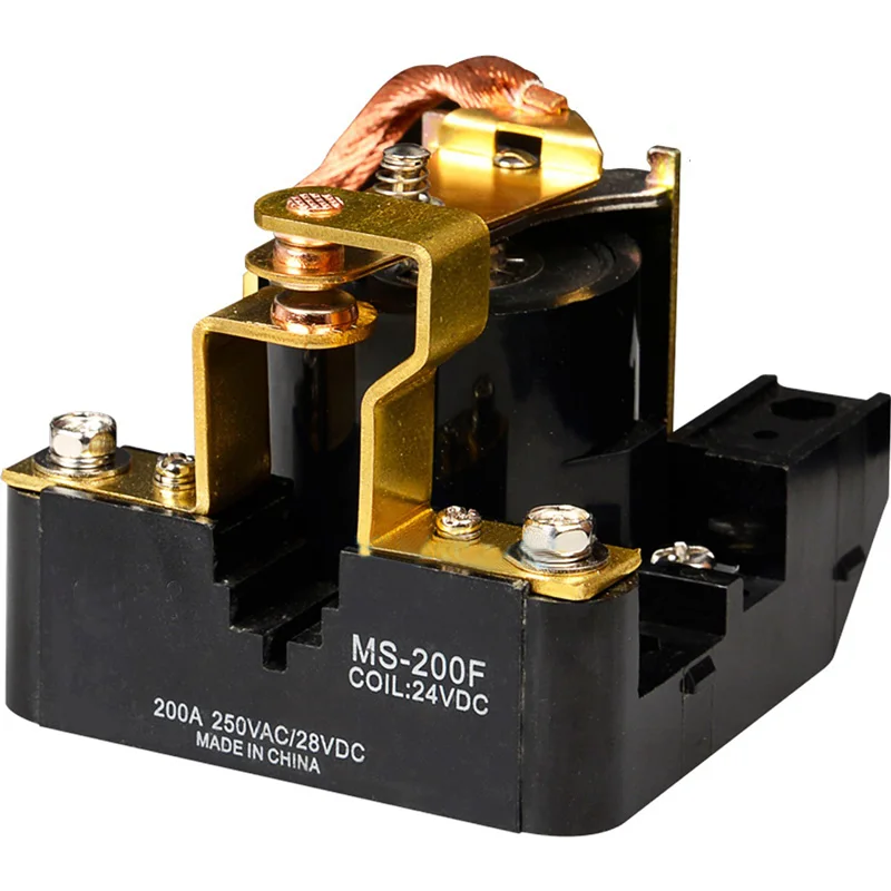 100A 150A 200A 12V 24V 110V 220V MS-200 large current power relay