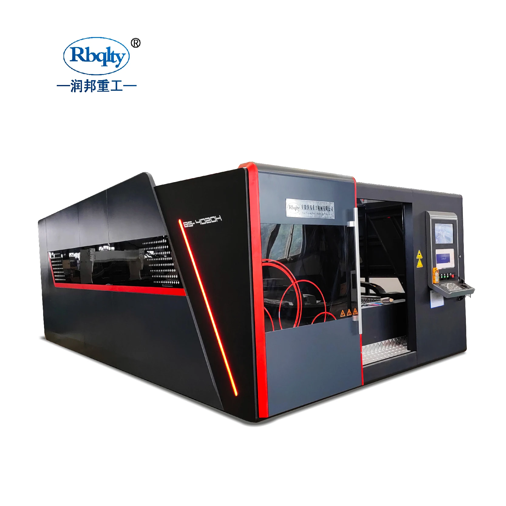 4020 6kw Fiber Laser Cutting Machine Servo Motor Drive System Automatic Exchange Table