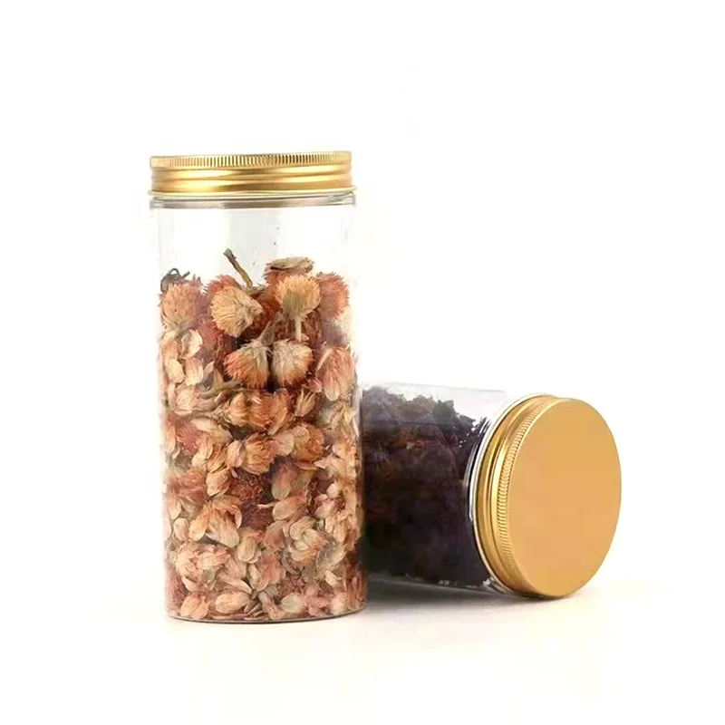 200ml 250ml 300ml 1oz 2oz 4oz 8oz 10oz Clear plastic food plastic pet jars for powder bean food