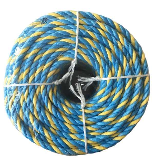 UV Treated Australian 3 Strand Polypropylene Split Film Rope 6 mm