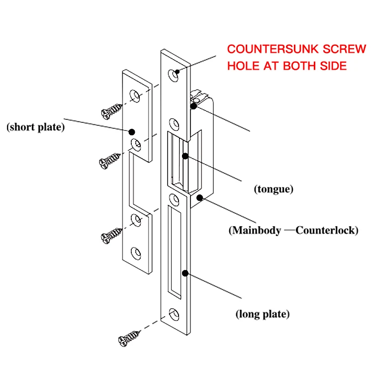 Китайские Новые товары, электрический замок для раздвижных дверей из железа и цинкового сплава
