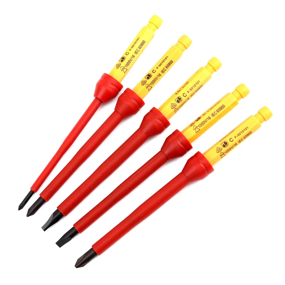 Professional 12PCS VDE Screwdriver Set For Electric Company Use