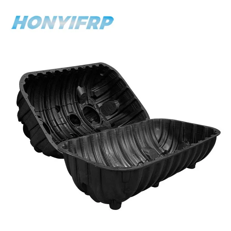 Подземный использованный септик PP пластиковый материал бытовой биогаз септик для очистки сточных вод