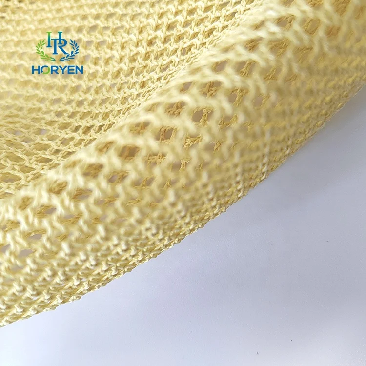 Factory direct aramid mesh cloth fire resistant high temperature resistant aramid fiber mesh fabric
