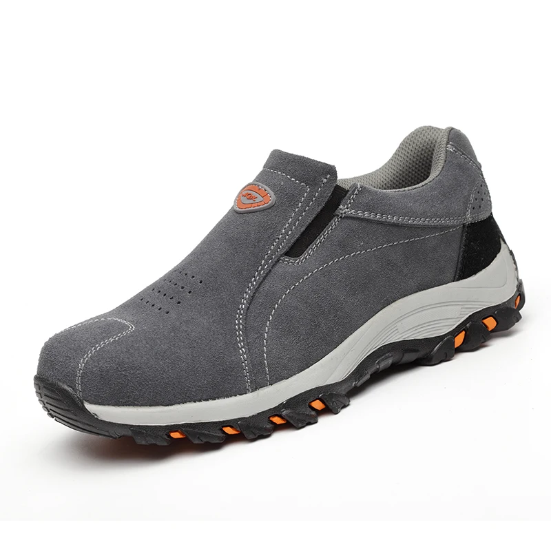 Factory custom new breathable safety shoes, steel toe cap anti-smashing anti-puncture work shoes safety shoes for men