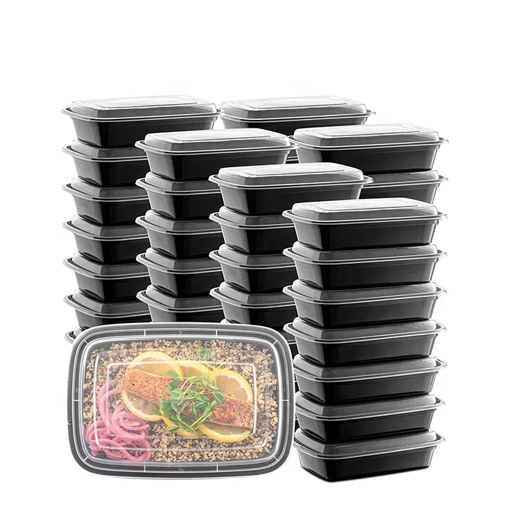 Lokyo 12oz того забрать коробки морозильная камера многоразовые пластиковые одноразовые еды приготовления пищи