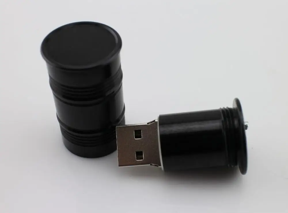 Any color promotional  oil tin shape gift USB stick 1GB 2GB 4GB 8GB 16GB 32GB 64GB USB 2.0 flash drive