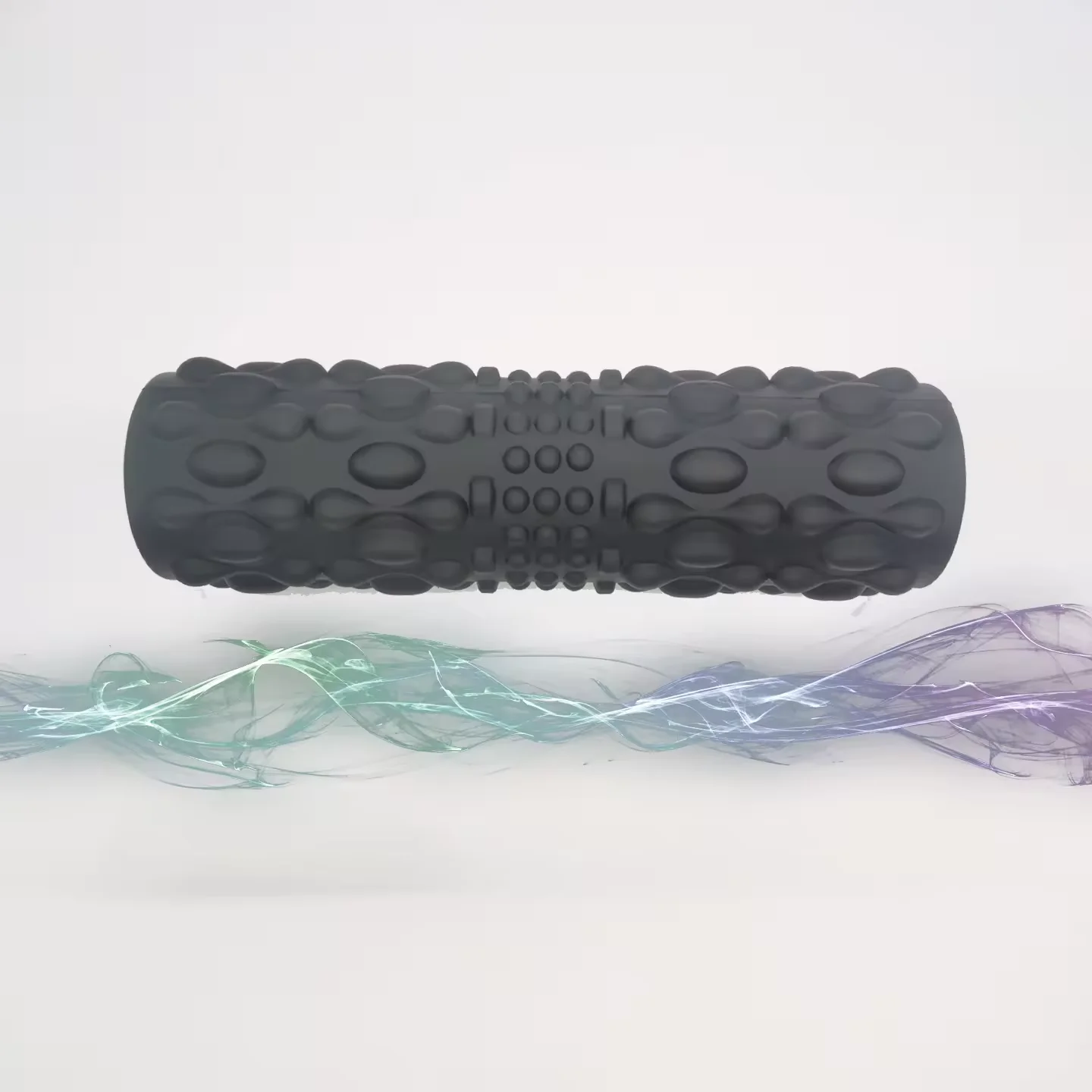 Luxury Eco PU Electric Foam Roller Gym Fitness Black Vibrating Foam Roller f