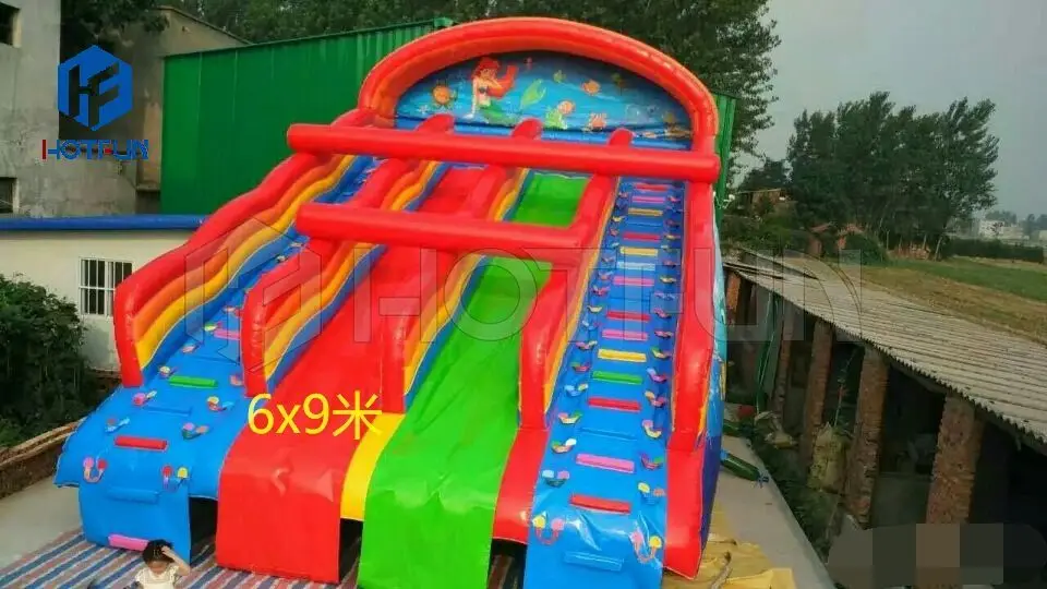 Attractions for children water inflatable bounce house for parties inflatable for children water slide for sale