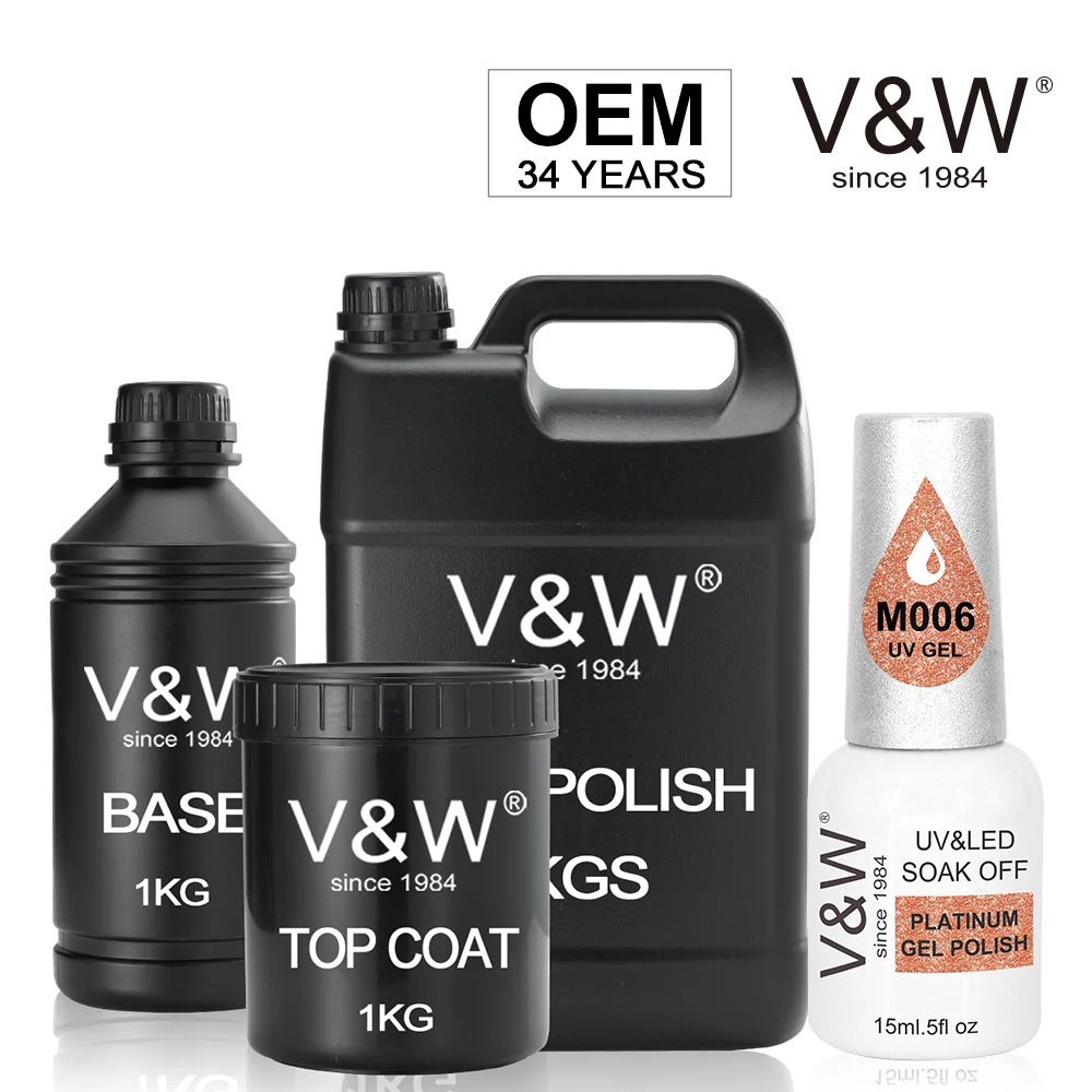 1000 colors Free Sample UV/LED Gel Platinum Gel Polish