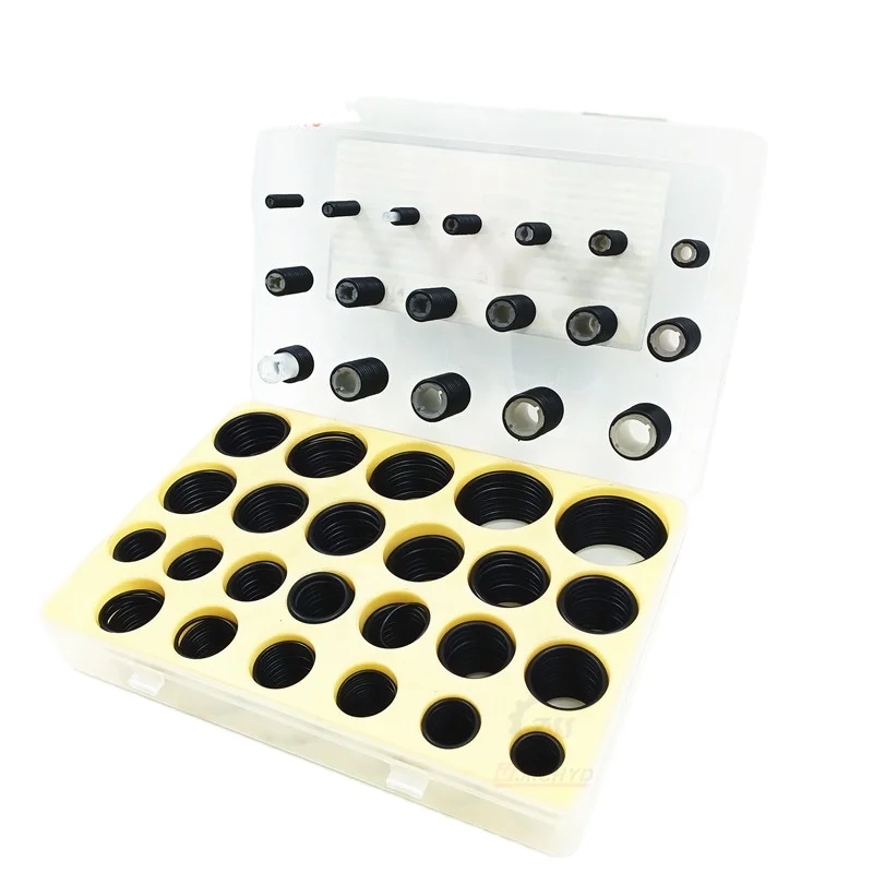 Hot sale excavator parts 588pcs rubber Gasket oring sealing rubber ring kit for VOLVO