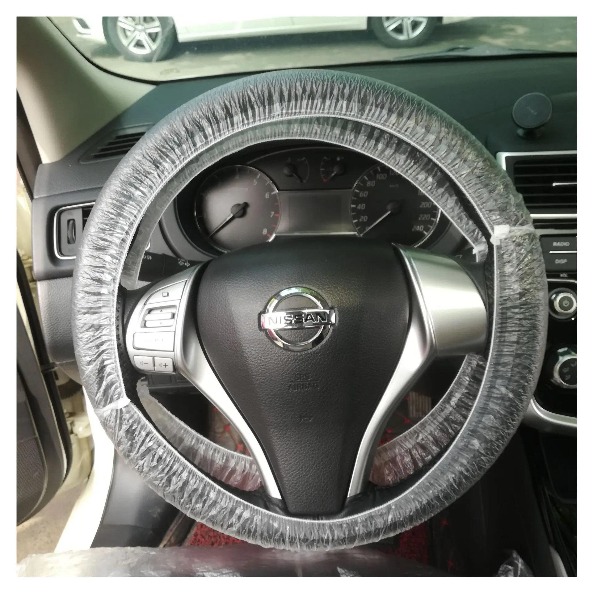 Coolwin Disposable PE Car Steering Wheel Cover