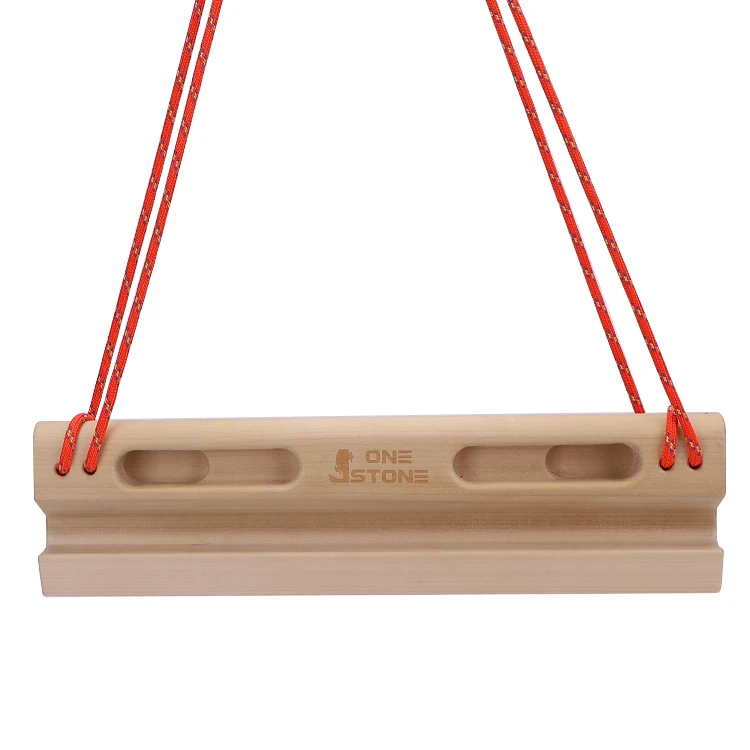 
Best Indoor Bouldering Rock Climbing Wall Portable Wooden Rock Climbing Fingerboard 