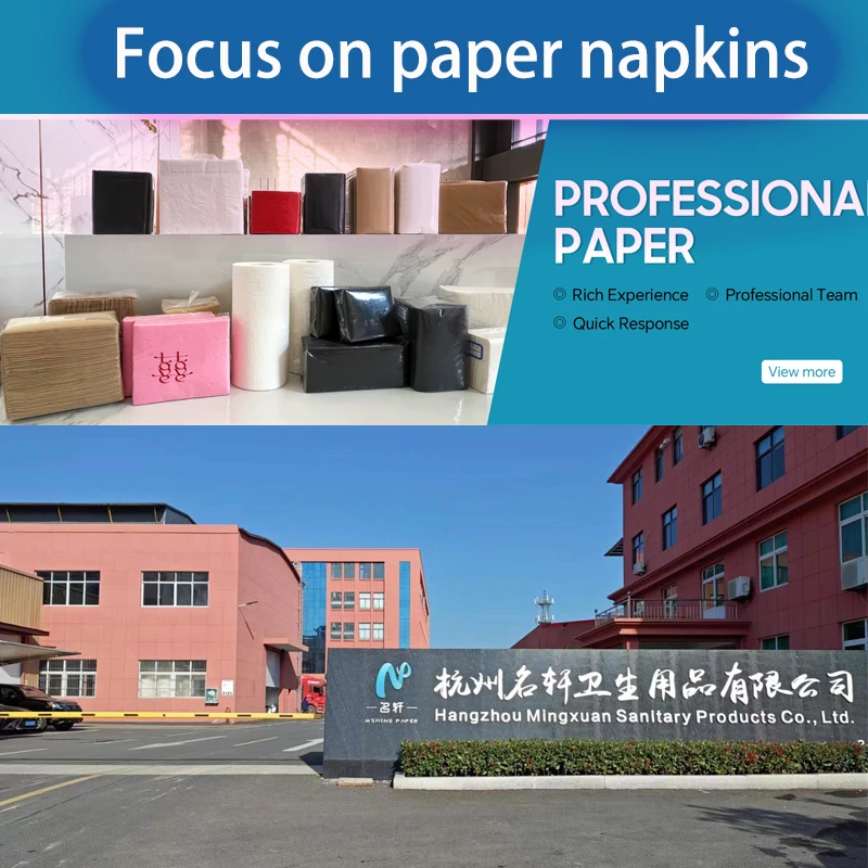 Napkin factory direct Custom luxury thick airlaid lunch napkins for restaurant with logo disposable dinner colored paper napkins