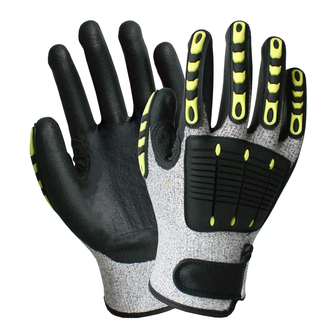 
Safety work gloves anti-impact protective safety working mechanical hand protection with cheap price GMT-0391 