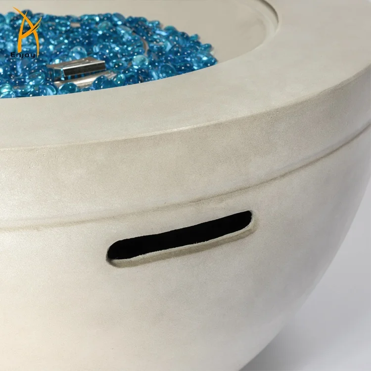 
Outdoor Fire Pit Bowl Gas Fire Bowl Decorative Concrete Propane Fire Bowl 