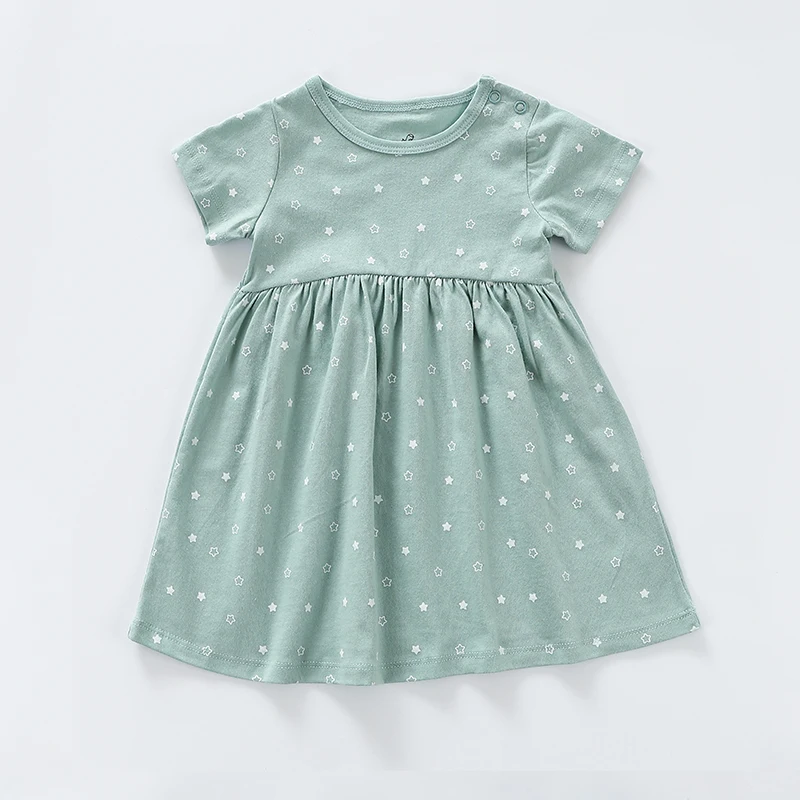 
Floral and srat design cute girls skirts kids clothing 2 pcs sets baby dress girl with 100% cotton 