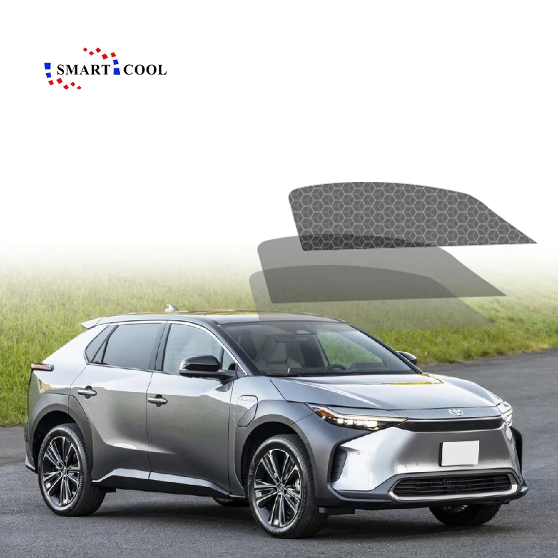 5% 15% 35% 50% 2-слойная затеняющая пленка для окон автомобиля на солнечной батарее стекла Солнцезащитная УФ-пленка