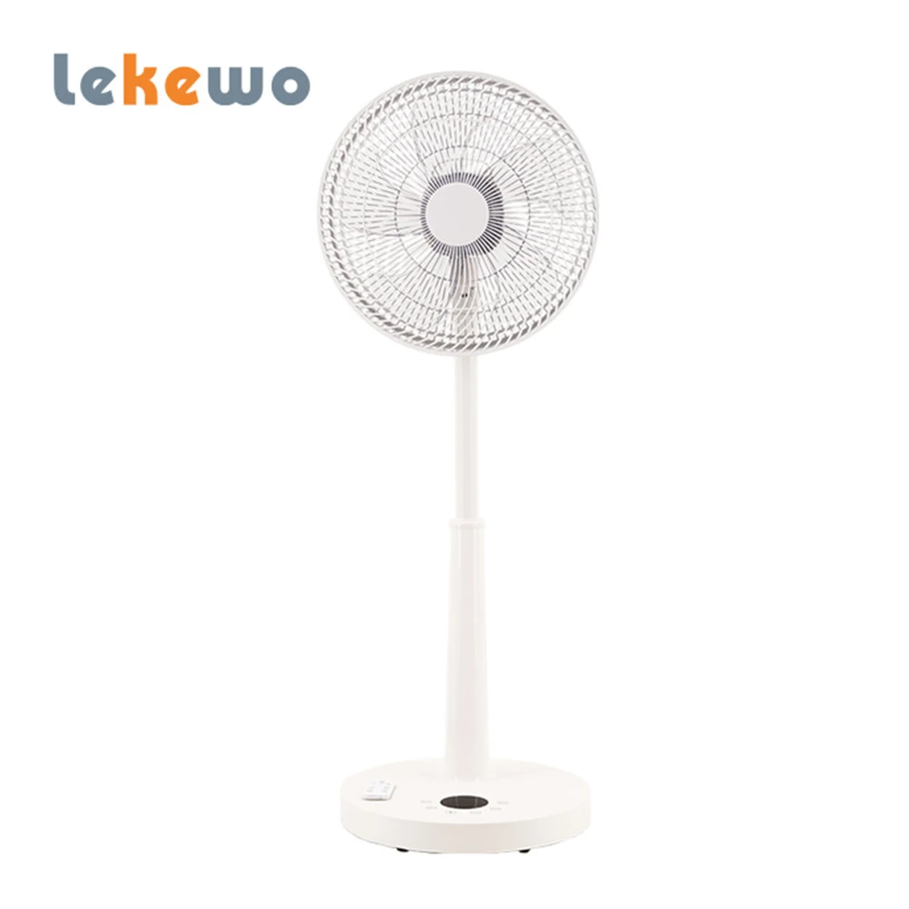 Home Use Commercial Industrial High Speed White Color 25W Abs Five Blades High Speed Oscillating 14 Inch Stand Fan
