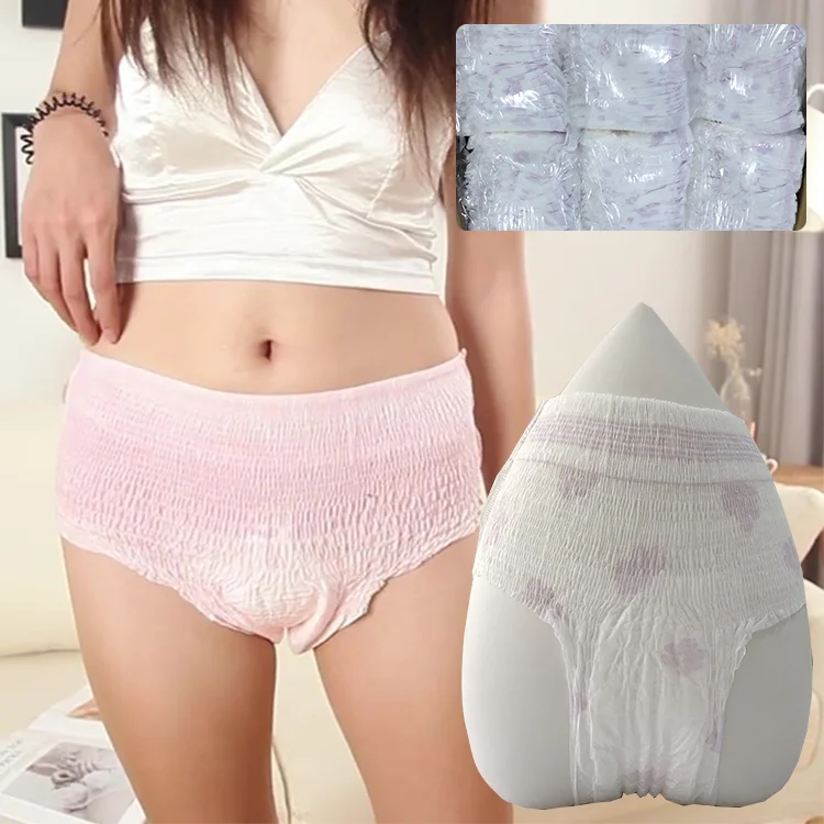 Kafurou B класс прозрачный пакет санитарно-гигиенический салфеток с высокой талией кесарево сечение послеродовой Нижнее белье Женские пеленки