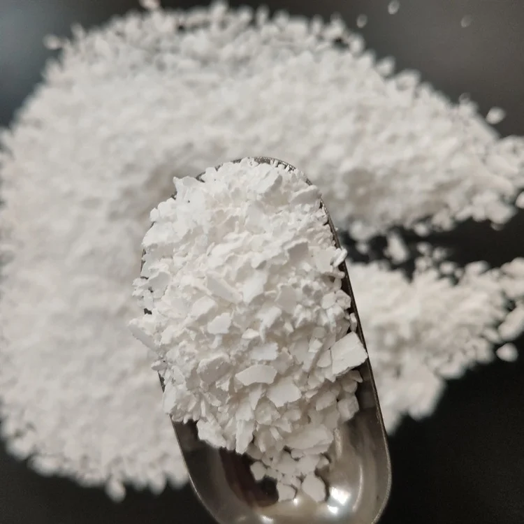 Industrial/Feed Grade Cacl White Flake 10043-52-4 74% Calcium Chloride 25Kg   with good price